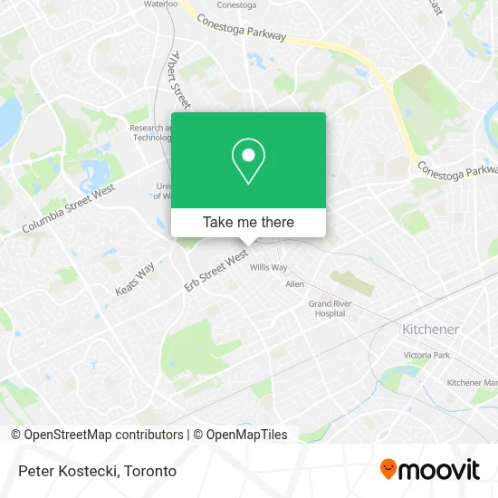 Peter Kostecki map