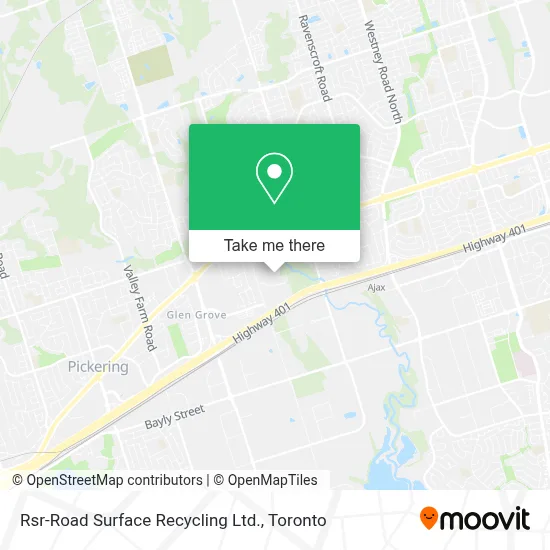Rsr-Road Surface Recycling Ltd. map