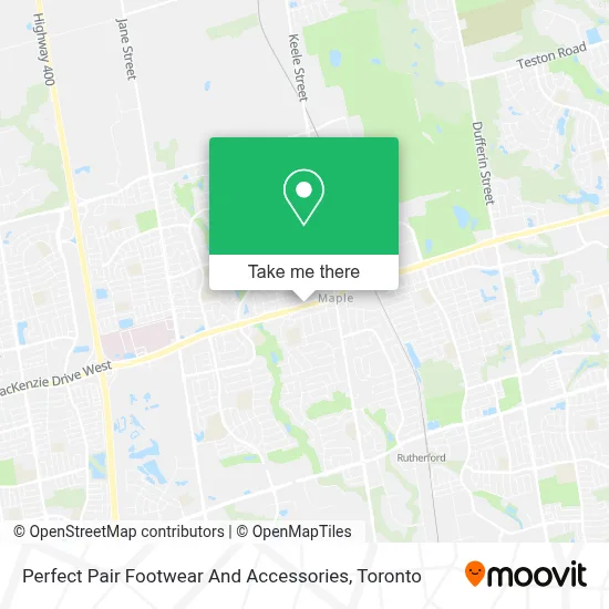 Perfect Pair Footwear And Accessories map