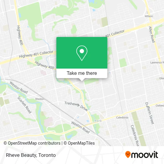 Rheve Beauty map