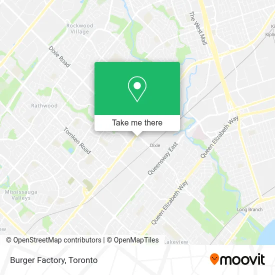 Burger Factory map