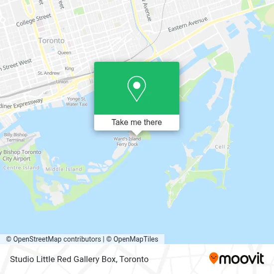 Studio Little Red Gallery Box map