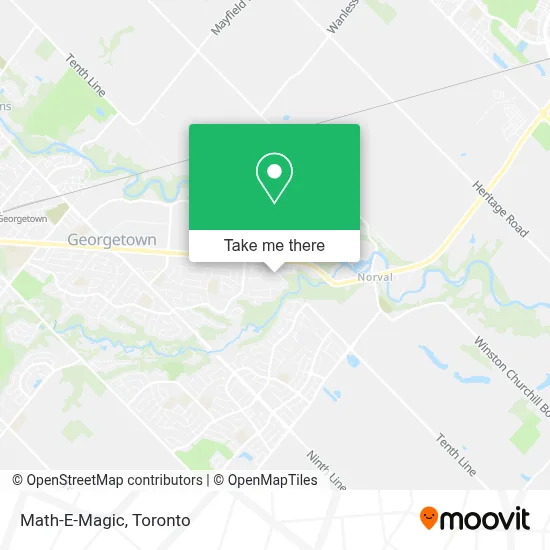 Math-E-Magic map