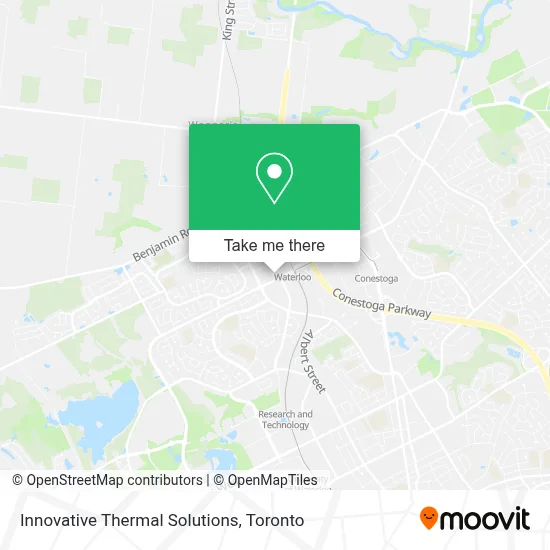 Innovative Thermal Solutions map