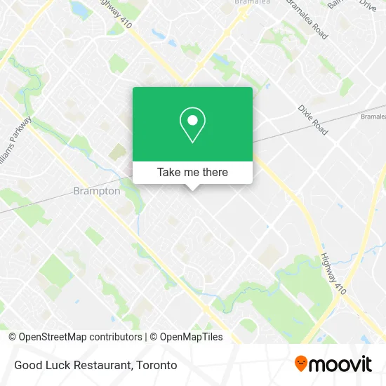 Good Luck Restaurant map