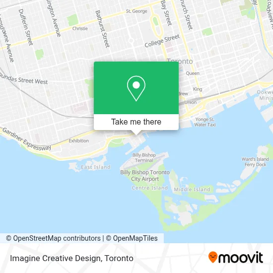 Imagine Creative Design map