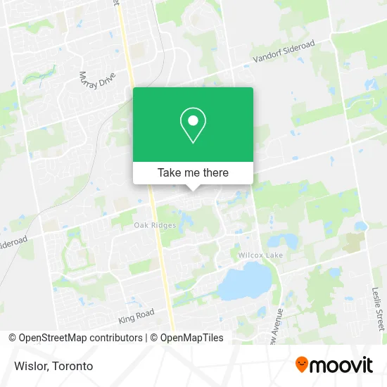 Wislor map