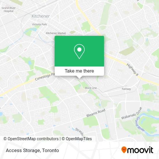 Access Storage map