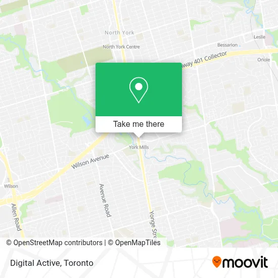 Digital Active map