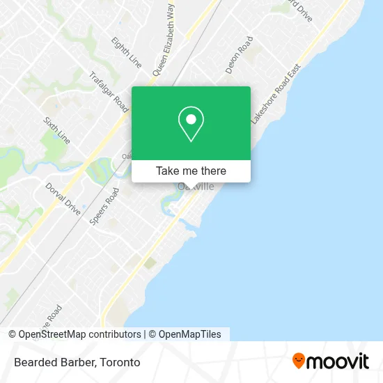 Bearded Barber map