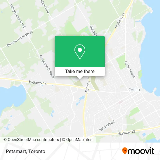 Petsmart map