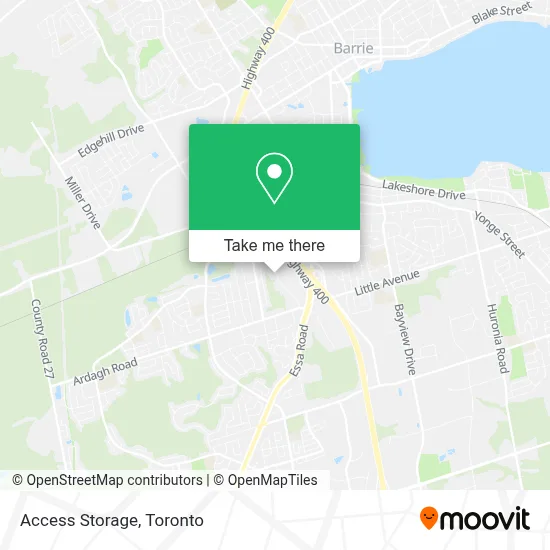 Access Storage map