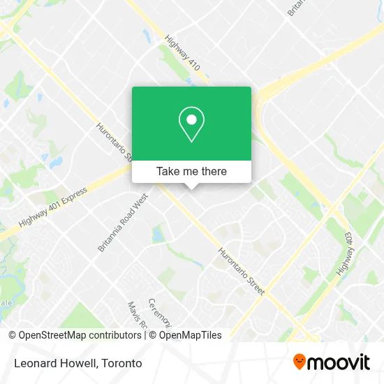 Leonard Howell map