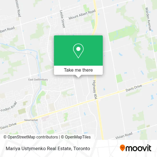 Mariya Ustymenko Real Estate map