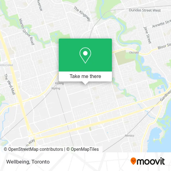 Wellbeing map