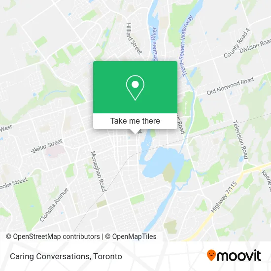 Caring Conversations map