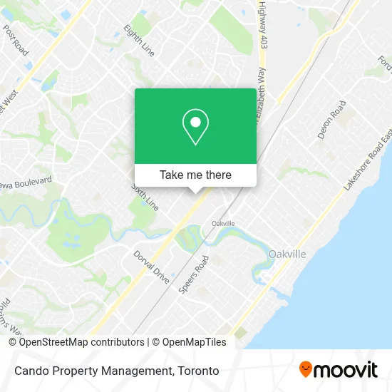 Cando Property Management map