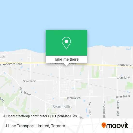 J-Line Transport Limited map