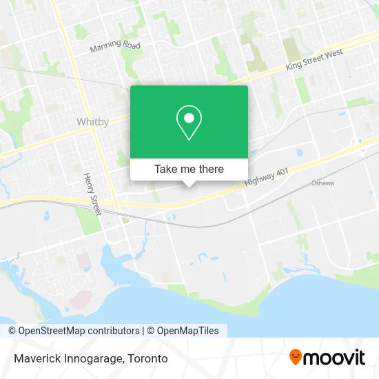 Maverick Innogarage map