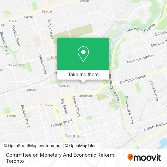 Committee on Monetary And Economic Reform map