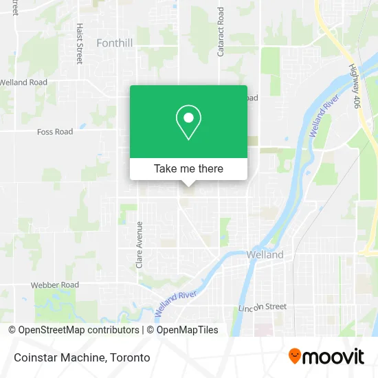 Coinstar Machine map