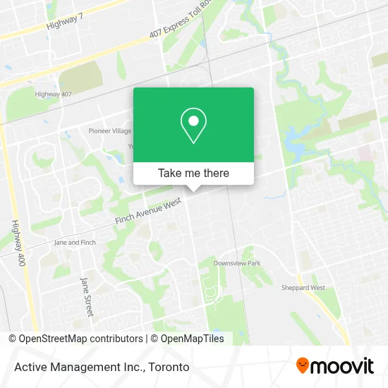 Active Management Inc. map