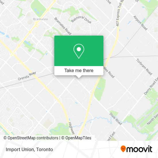 Import Union map