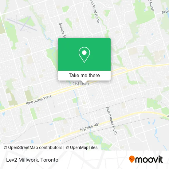 Lev2 Millwork map