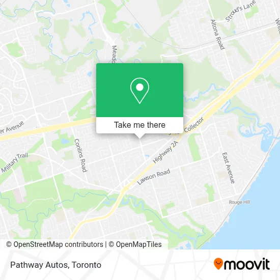 Pathway Autos map