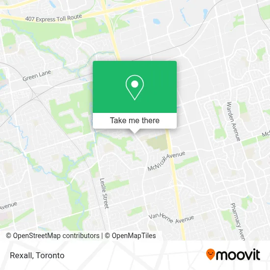 Rexall map