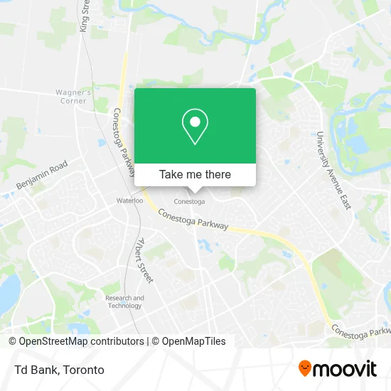 Td Bank map