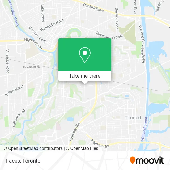 Faces map