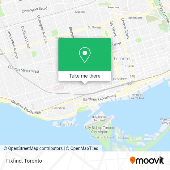 Fixfind map