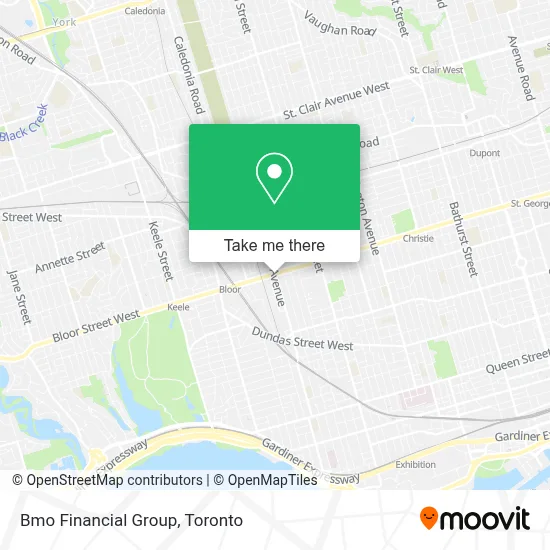 Bmo Financial Group map