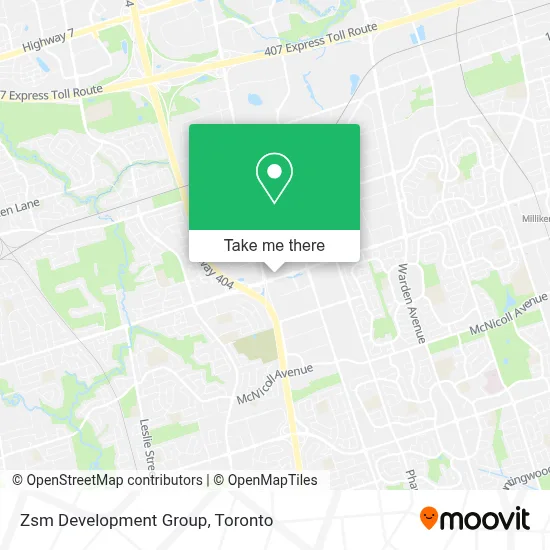 Zsm Development Group map