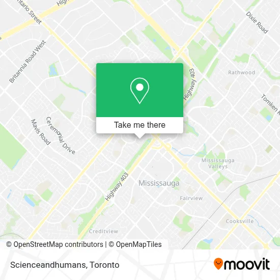 Scienceandhumans map