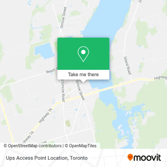 Ups Access Point Location plan