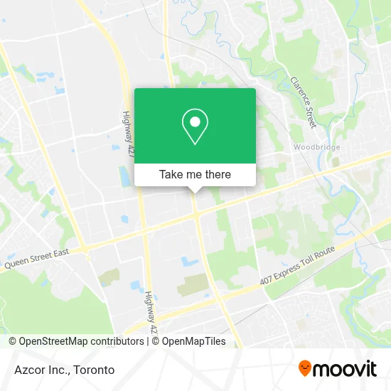 Azcor Inc. map