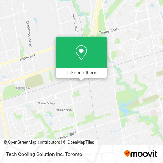 Tech Cooling Solution Inc map