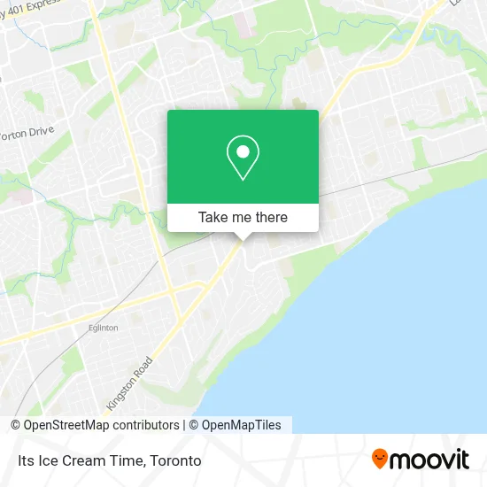 Its Ice Cream Time map