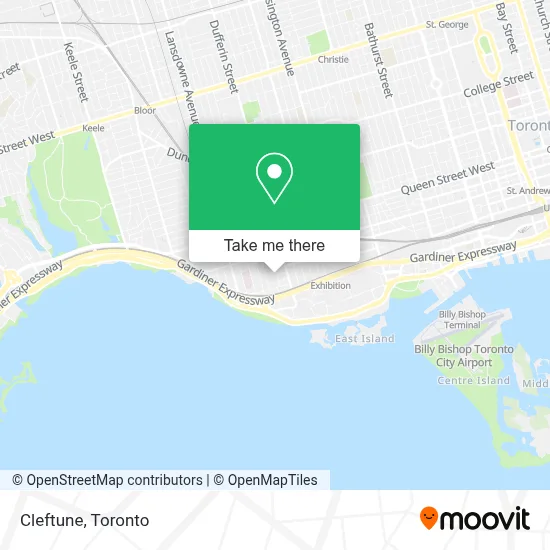 Cleftune map