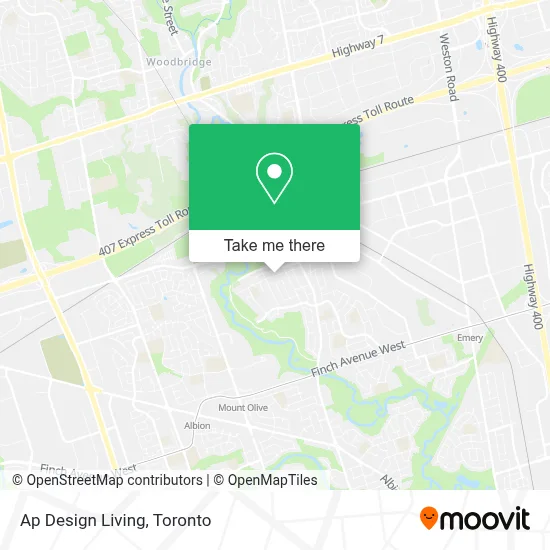 Ap Design Living map