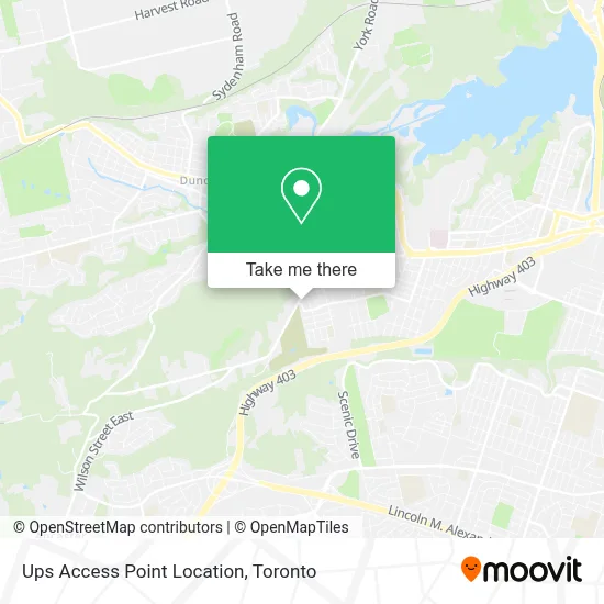 Ups Access Point Location plan