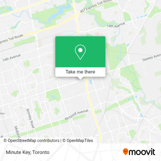 Minute Key map