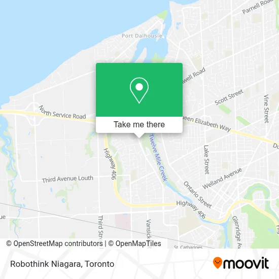 Robothink Niagara map