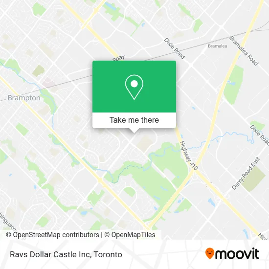 Ravs Dollar Castle Inc map
