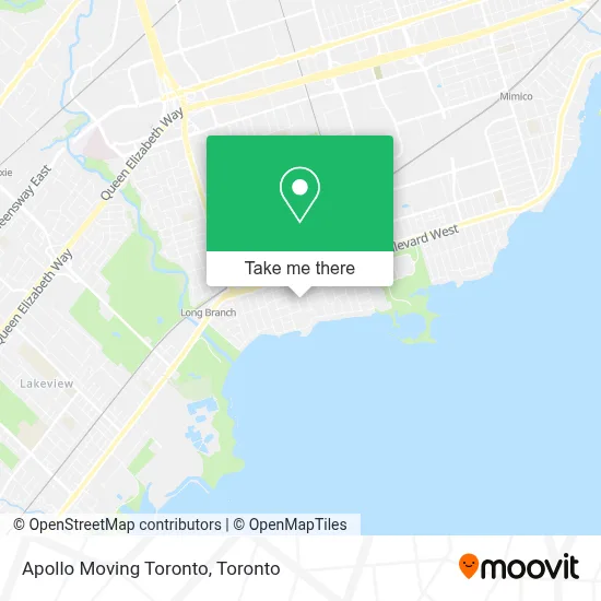 Apollo Moving Toronto map