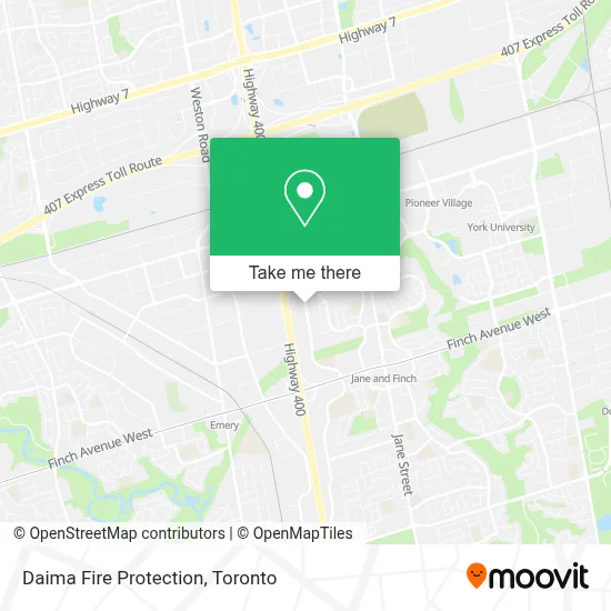 Daima Fire Protection map