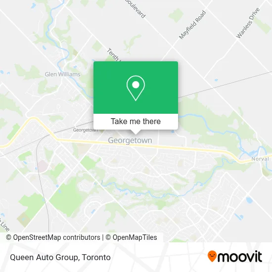 Queen Auto Group map