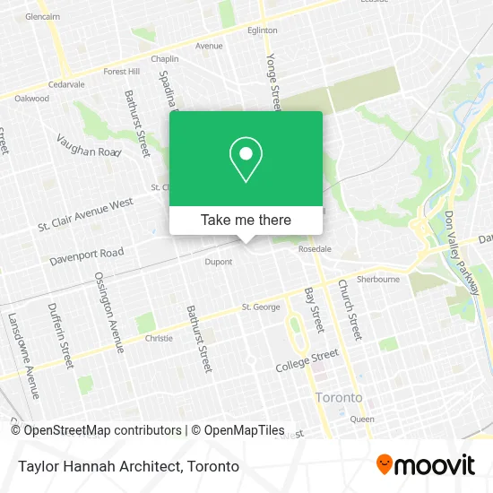 Taylor Hannah Architect map